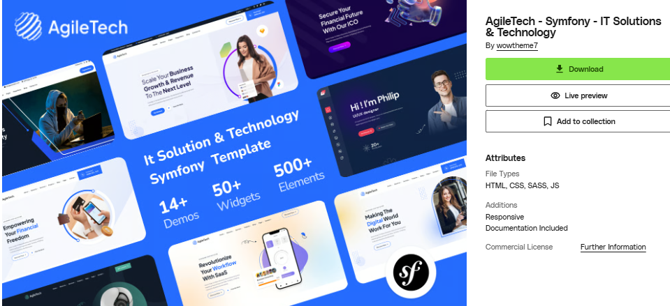 AgileTech - Symfony - IT Solutions & Technology