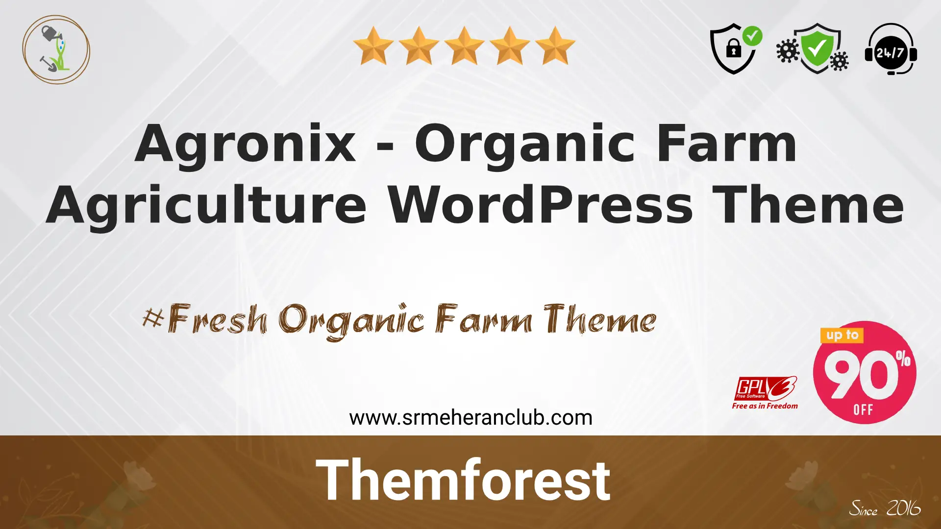 Agronix – Organic Farm Agriculture WordPress Theme — Theme by Themeforest