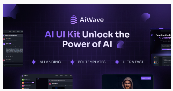 Aiwave AI SaaS + Dashboard UI CodeIgniter Template