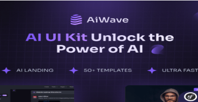 Aiwave Symfony AI SaaS Website Dashboard Template