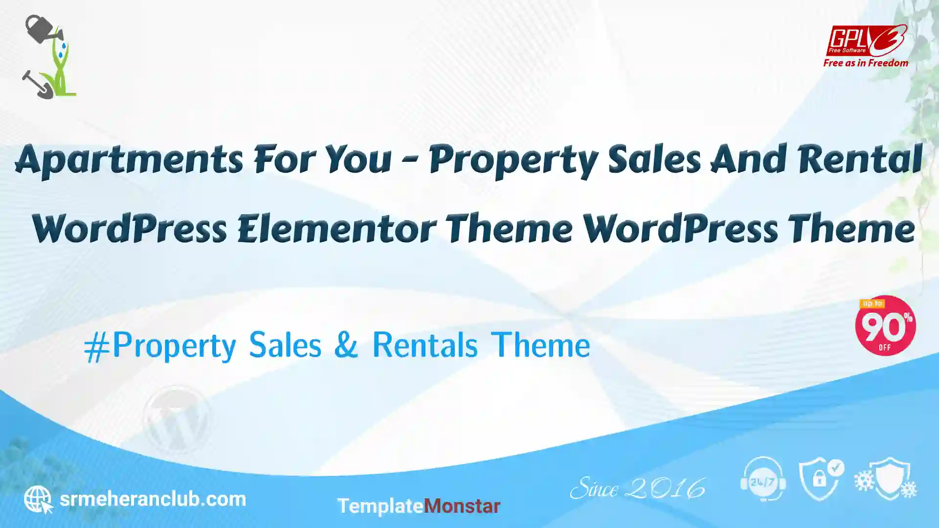 Apartments For You – Property Sales And Rental WordPress Elementor Theme WordPress Theme