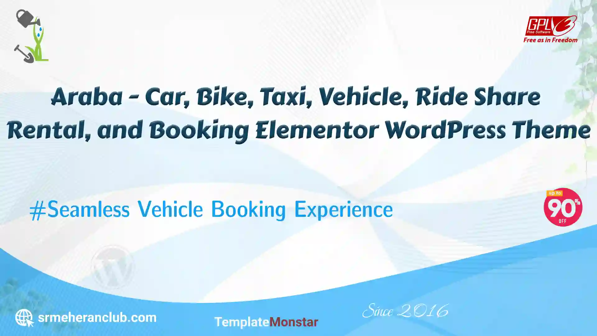 Araba – Car, Bike, Taxi, Vehicle, Ride Share Rental, and Booking Elementor WordPress Theme — Theme by Templatemonster