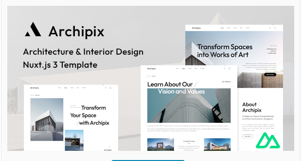 Archipix Architecture and Interior Design Next Js