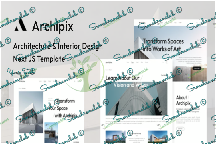 Archipix Next Js Architecture Template Free Download (GPL)