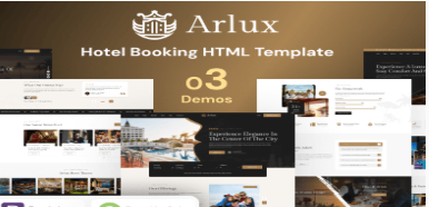 Arlux - Hotel Booking HTML Template
