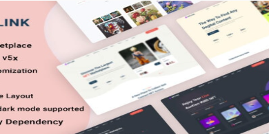 Artlink – Bootstrap 5 NFT Marketplace Template
