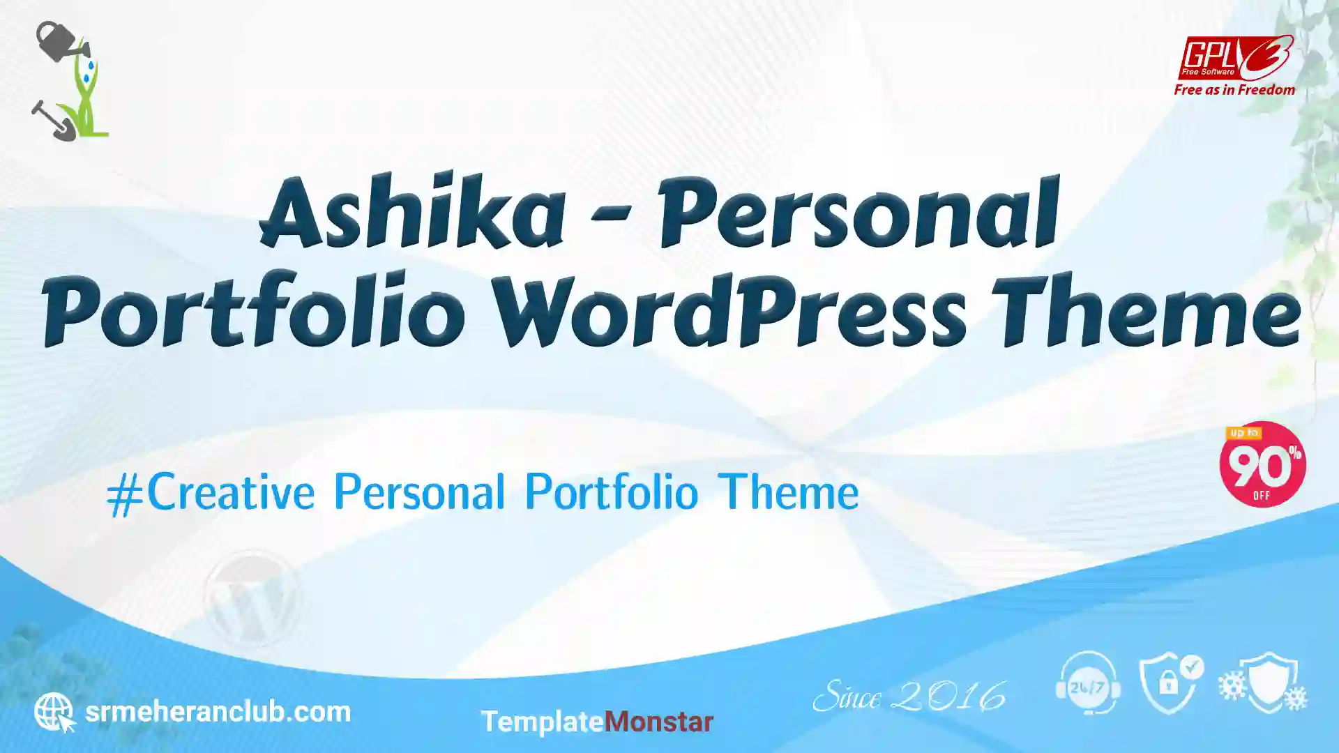 Ashika – Personal Portfolio WordPress Theme — Theme by Templatemonster
