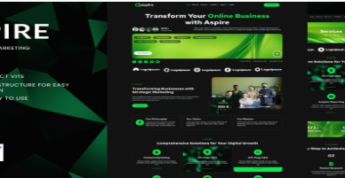 Aspire - SEO & Digital Marketing React Template