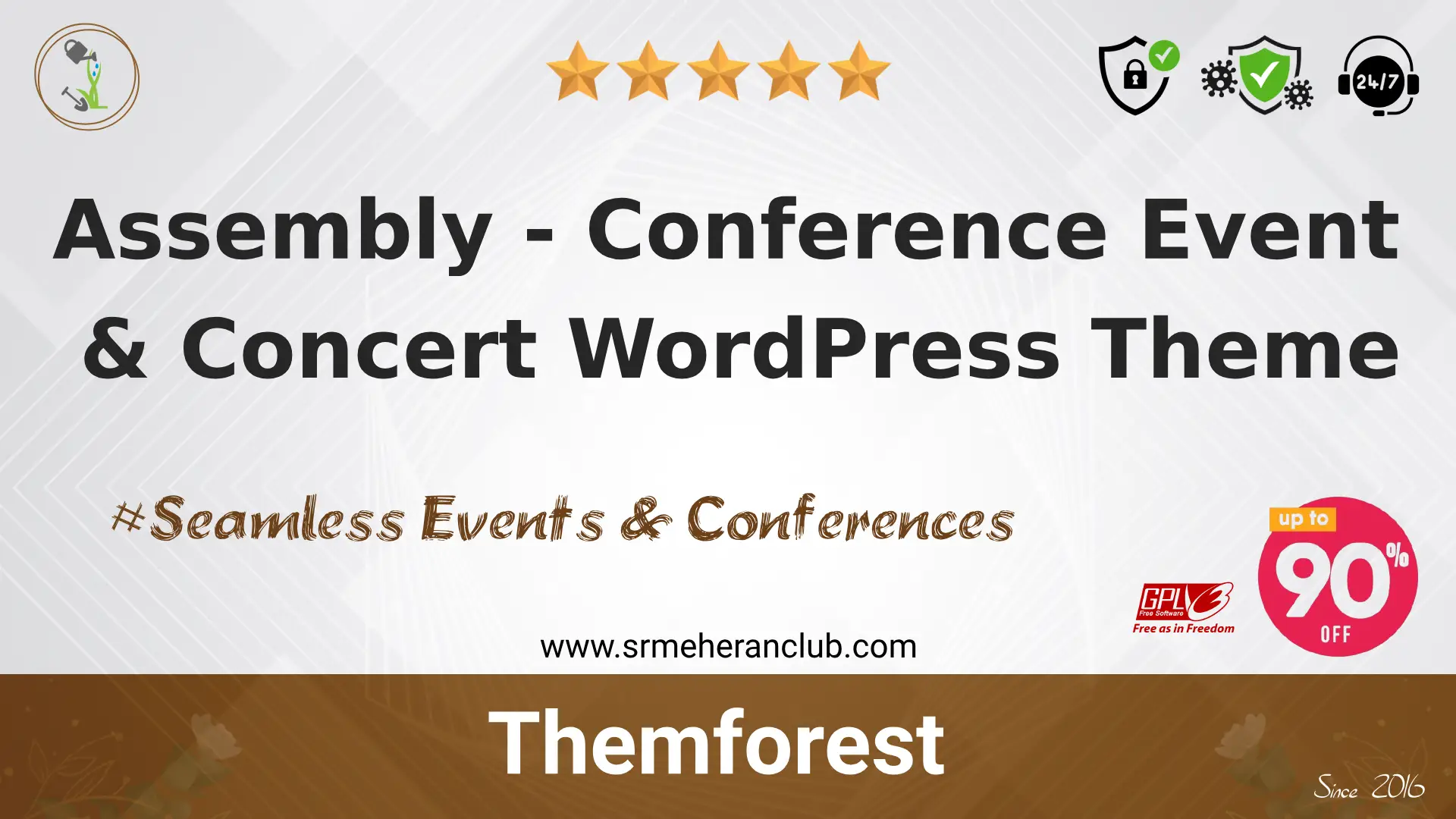 Assembly – Conference Event & Concert WordPress Theme