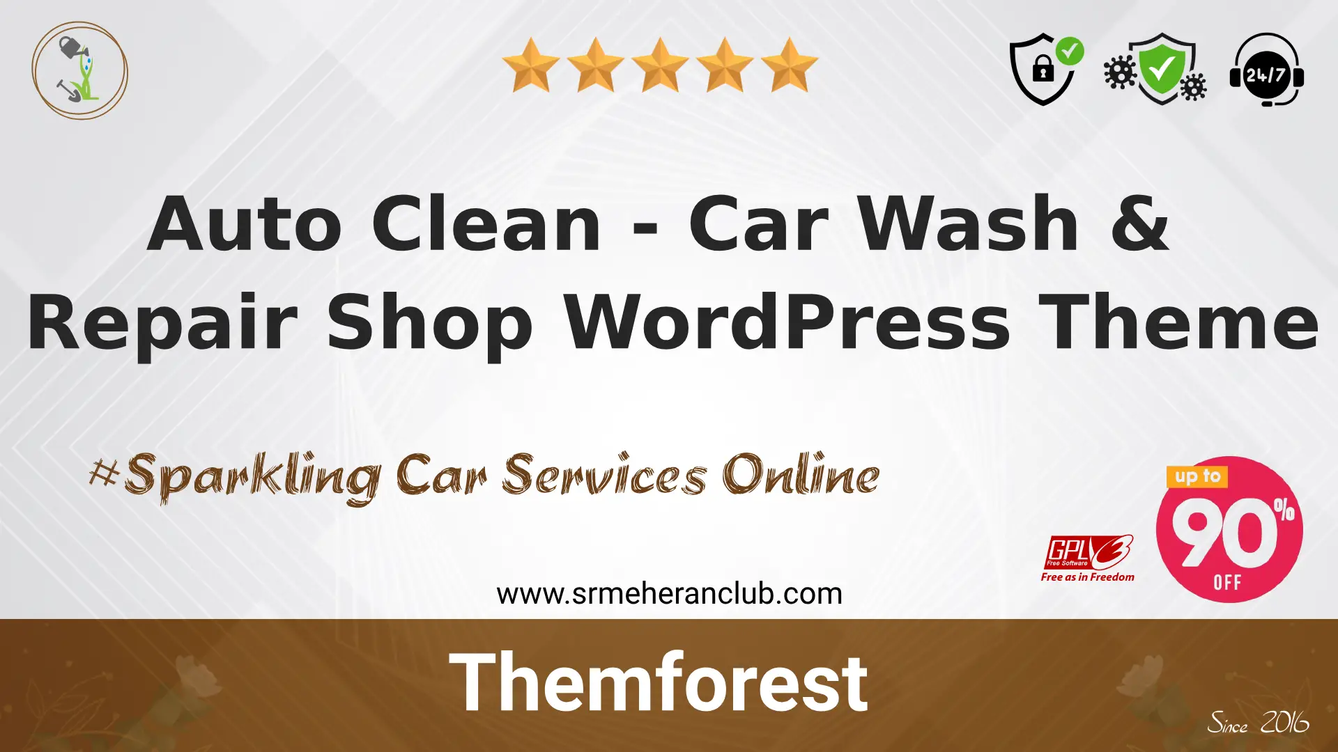 Auto Clean – Car Wash & Repair Shop WordPress Theme — Theme by Themeforest