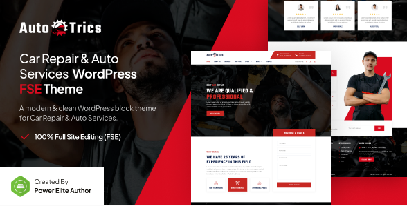 AutoTrics – Car Repair & Auto Service WP Theme