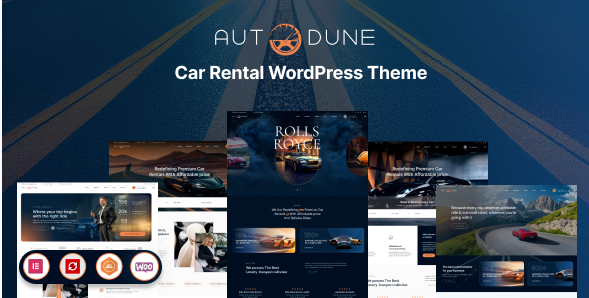 Autodune - Car Rental & Limousine WordPress Theme