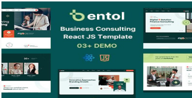 Bentol - Business Consulting React Js Template