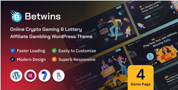 Betwins - Online Crypto Gaming & Lottery Giveaways