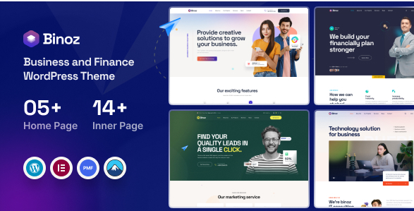 Binoz - Business Agency WordPress Theme