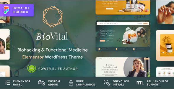 BioVital - Functional Medicine Doctor Theme