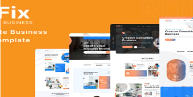 Bitfix - Business Consulting HTML Template