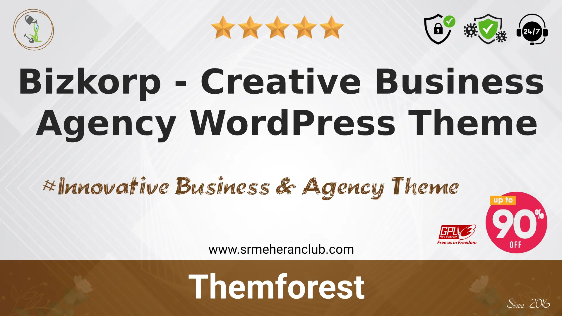 Bizkorp – Creative Business Agency WordPress Theme