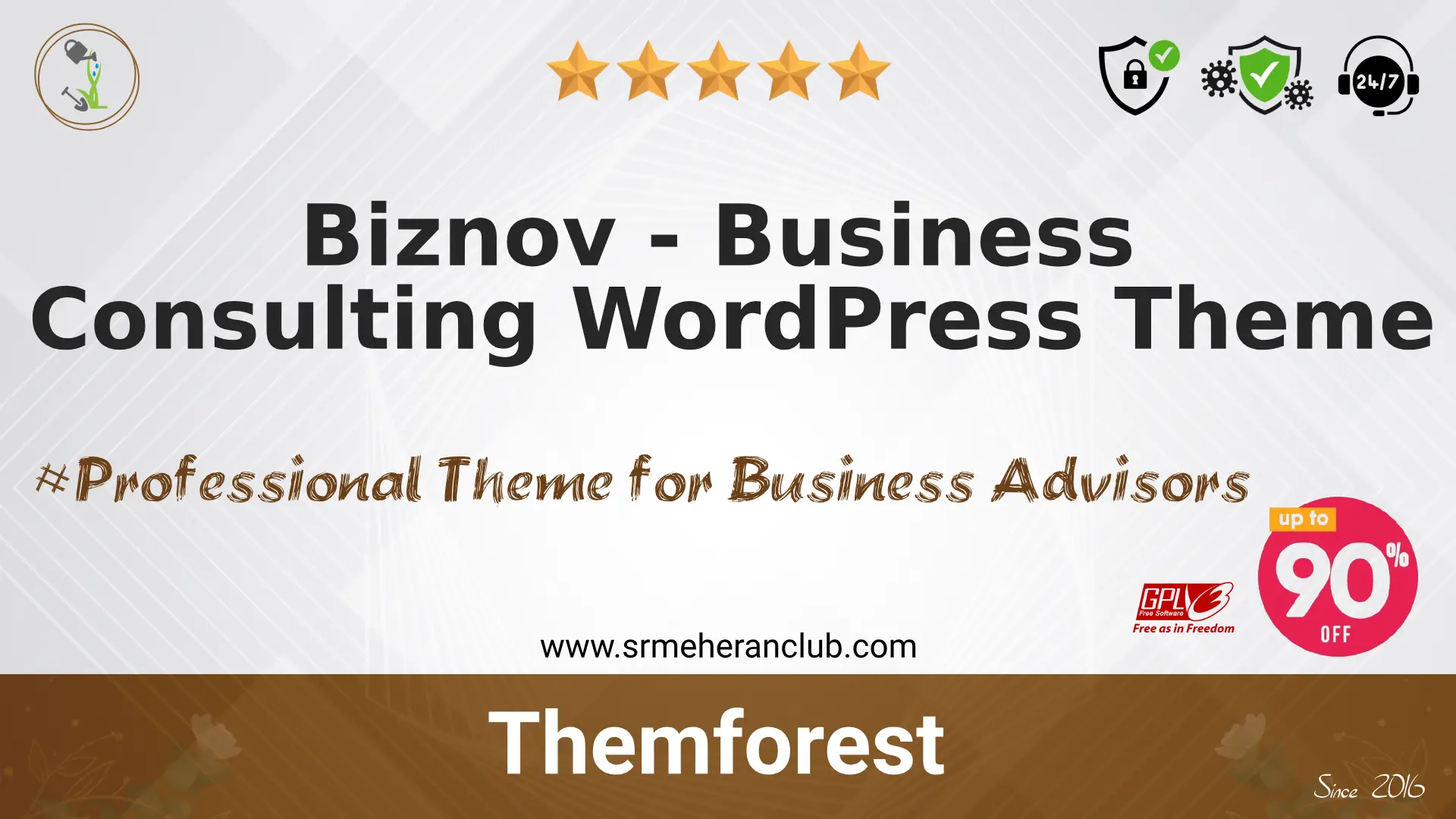 Biznov – Business Consulting WordPress Theme — Theme by Themeforest