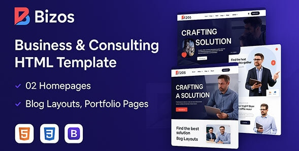Bizos - Creative Agency HTML Template
