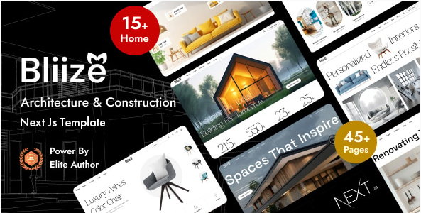 Bliize | Architecture Construction Next Template
