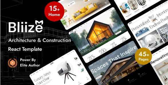 Bliize | Architecture Construction React Template