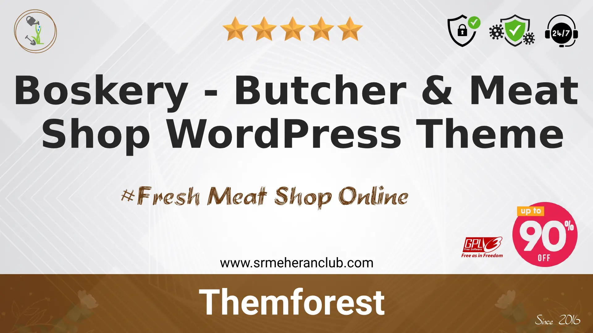 Boskery – Butcher & Meat Shop WordPress Theme — Theme by Themeforest