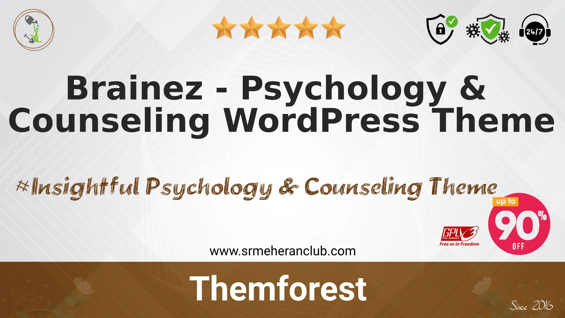 Brainez – Psychology & Counseling WordPress Theme