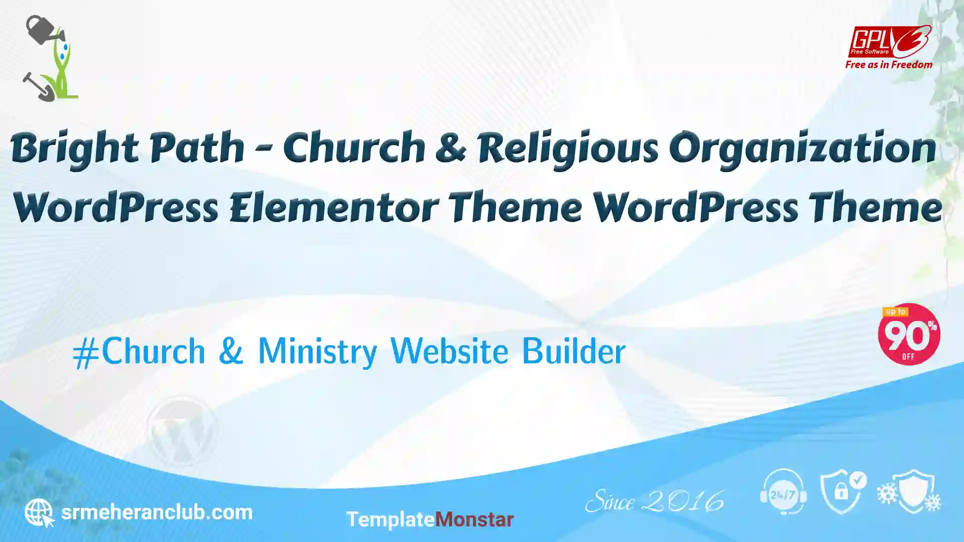 Bright Path – Church & Religious Organization WordPress Elementor Theme WordPress Theme