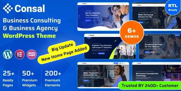 Business Agency & IT Service WordPress Theme