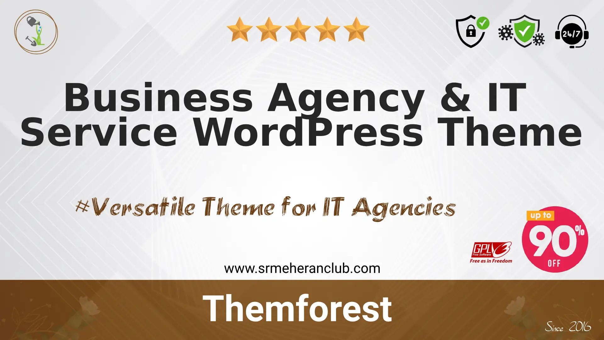Business Agency & IT Service WordPress Theme — Theme by Themeforest