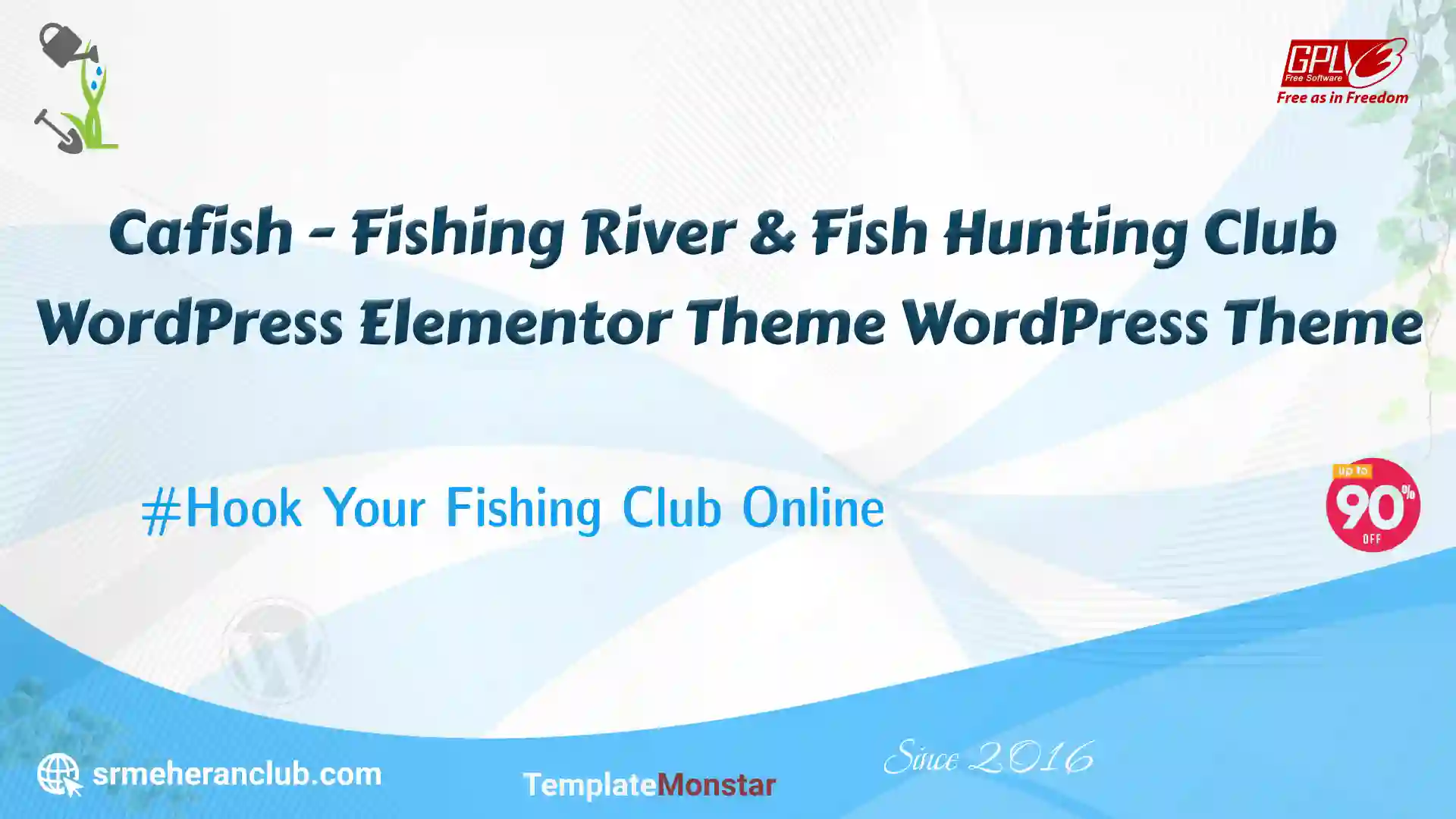 Cafish – Fishing River & Fish Hunting Club WordPress Elementor Theme WordPress Theme — Theme by Templatemonster