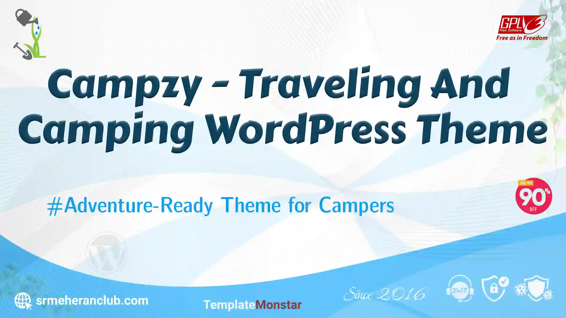 Campzy – Traveling And Camping WordPress Theme — Theme by Templatemonster