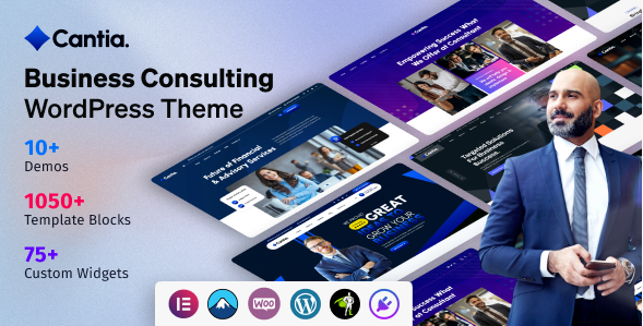 Cantia - Business Consulting WordPress Theme