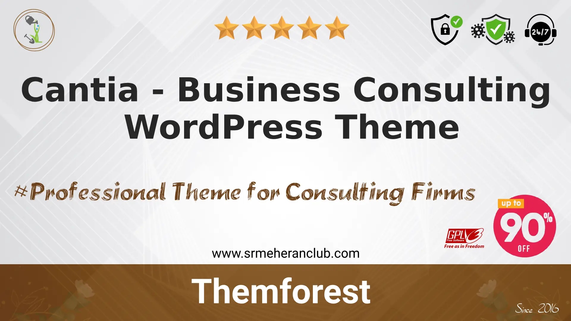 Cantia – Business Consulting WordPress Theme — Theme by Themeforest