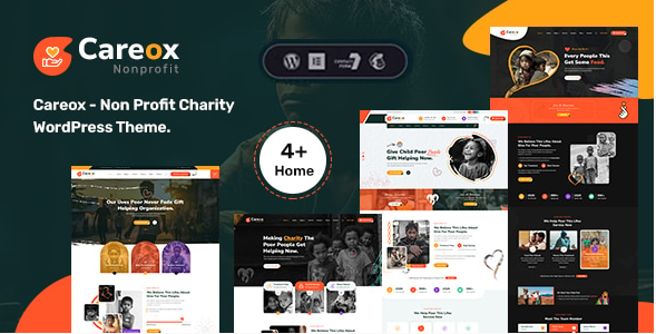 Careox - Non Profit Charity WordPress Theme