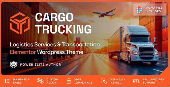 Cargo Trucking - Transportation & Logistics Theme 1.0.2