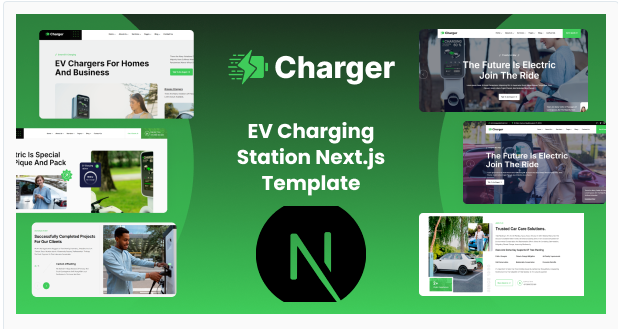 Charger - EV Charging Station React Js Template