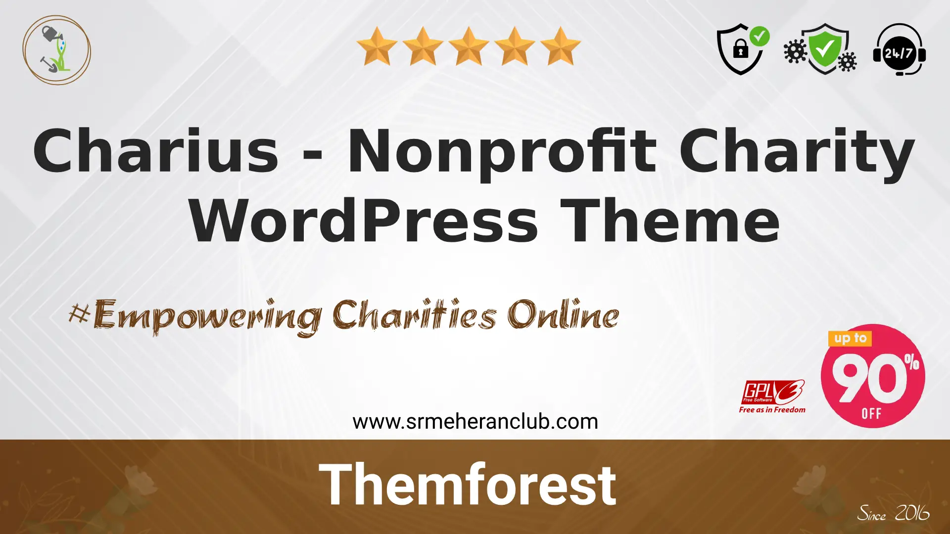 Charius – Nonprofit Charity WordPress Theme — Theme by Themeforest