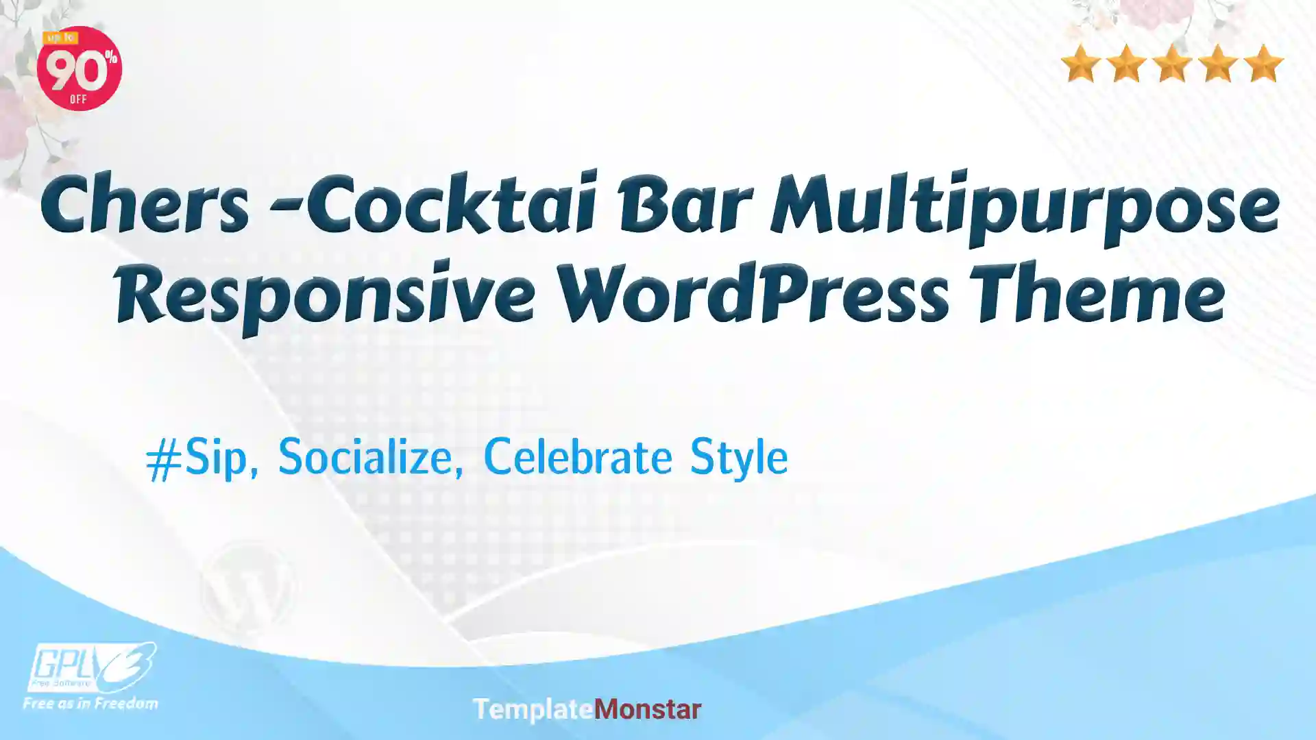 Chers -Cocktai Bar Multipurpose Responsive WordPress Theme — Theme by Templatemonster