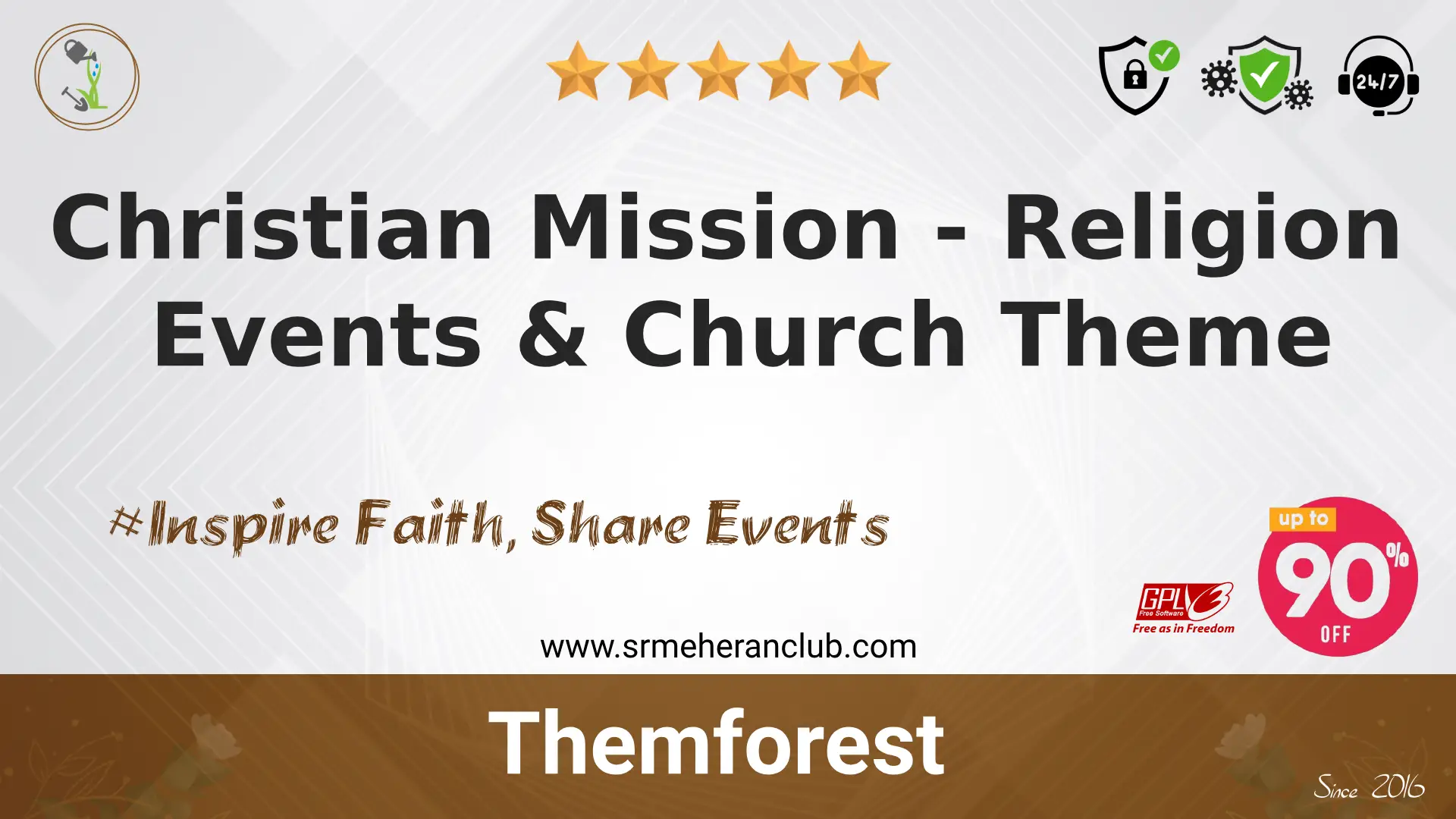Christian Mission – Religion Events & Church Theme