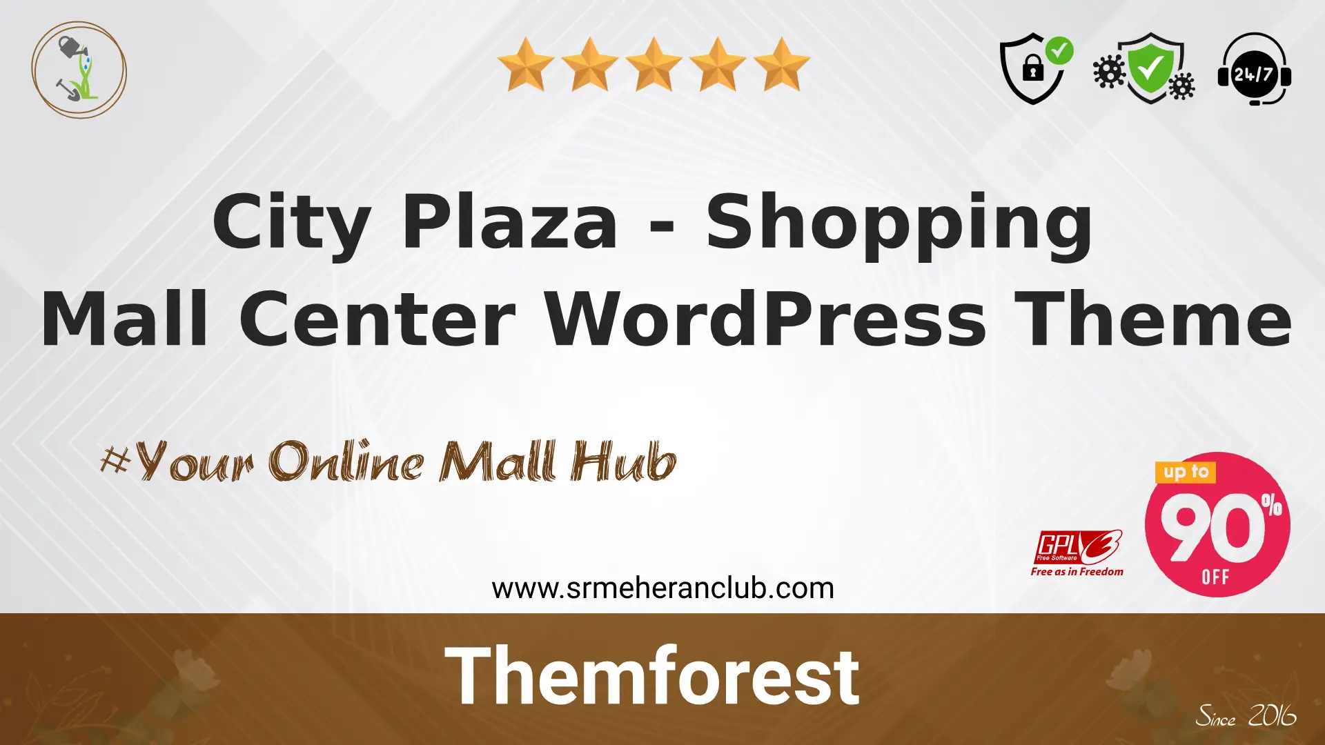 City Plaza – Shopping Mall Center WordPress Theme