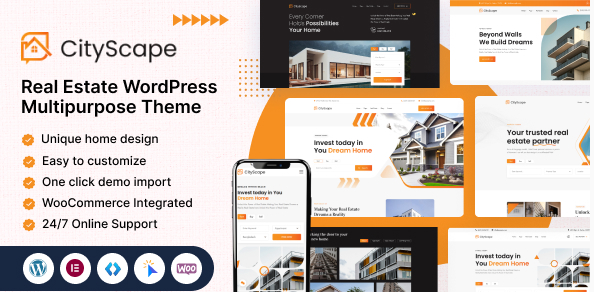 CityScape – Real Estate WordPress Theme