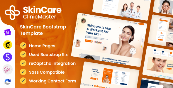 ClinicMaster - SkinCare Bootstrap Template