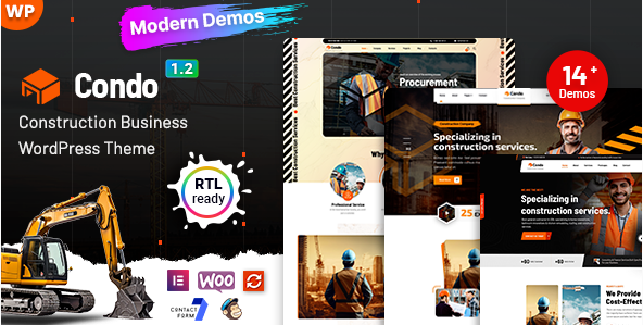 Condo - Construction & Building WordPress Theme
