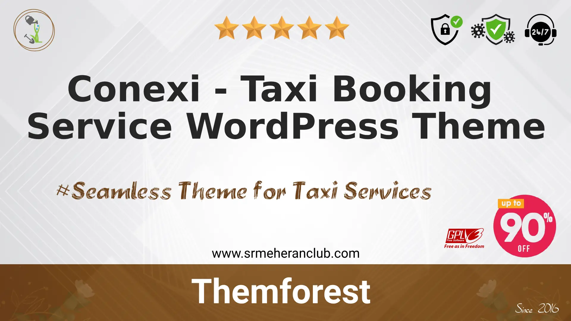 Conexi – Taxi Booking Service WordPress Theme — Theme by Themeforest