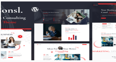 Consl - Consulting Business WordPress Theme
