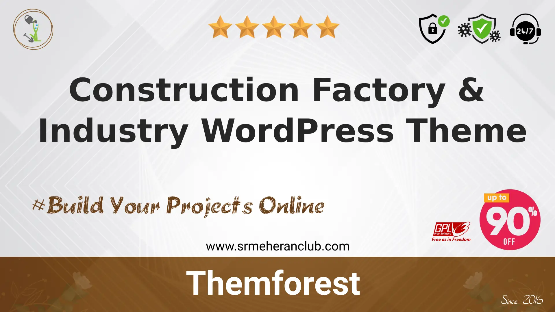 Construction Factory & Industry WordPress Theme — Theme by Themeforest