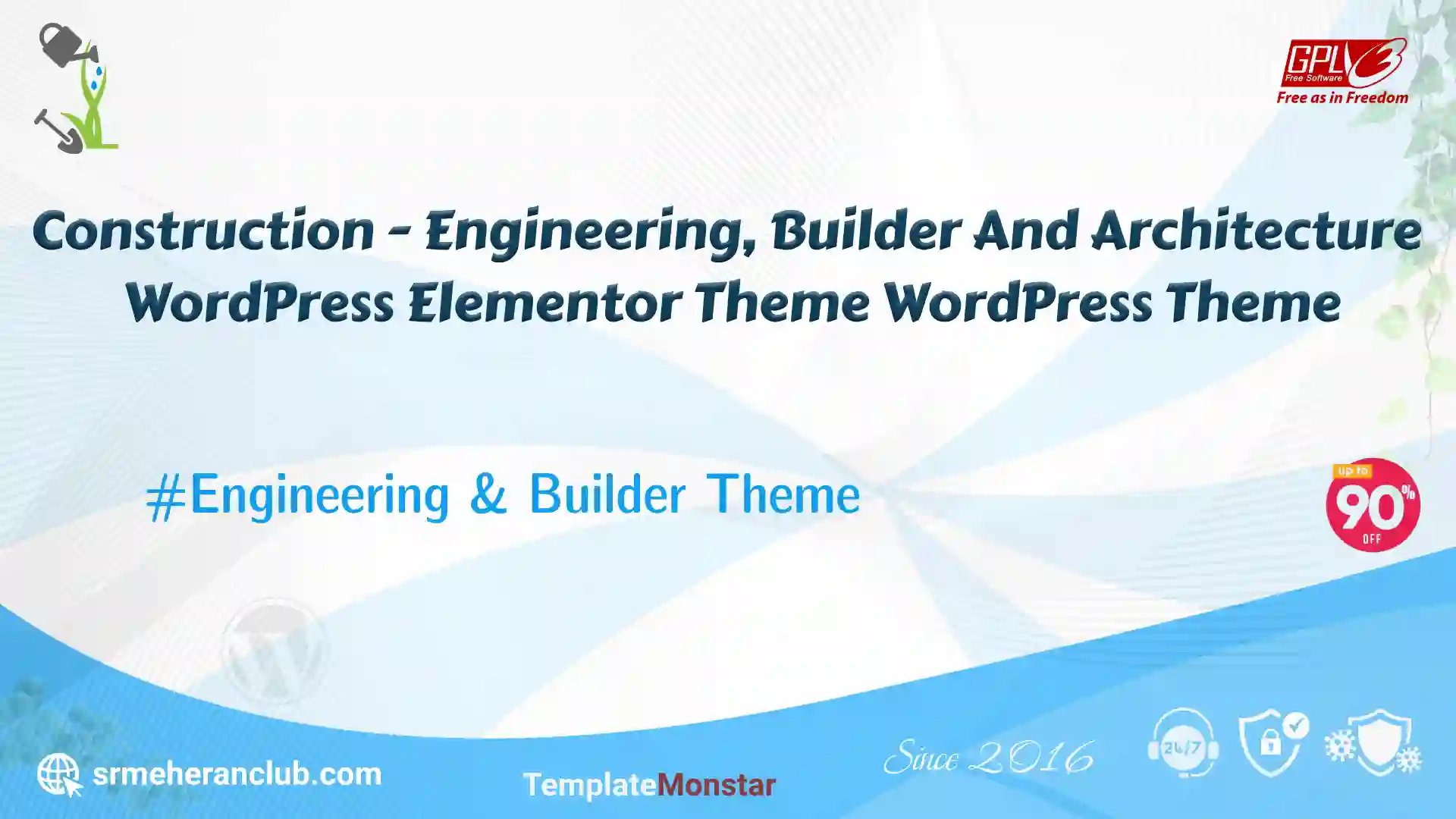 Construction – Engineering, Builder And Architecture WordPress Elementor Theme WordPress Theme