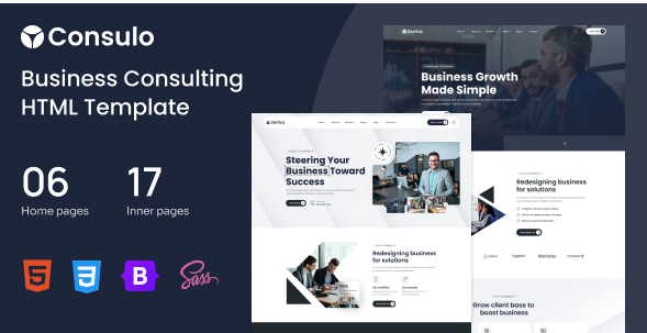 Consulo - Business Consulting Bootstrap 5 HTML Tem